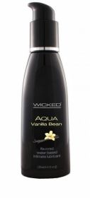 Wicked Aqua Vanilla Bean Lube 4oz