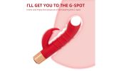 G-Spot Rabbit Vibrator with 7 Frequencys Clit Stimulation Dual Motor Vibration